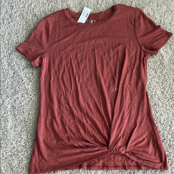 Maurices Terracotta Short Sleeve Tee - Picture 1 of 2